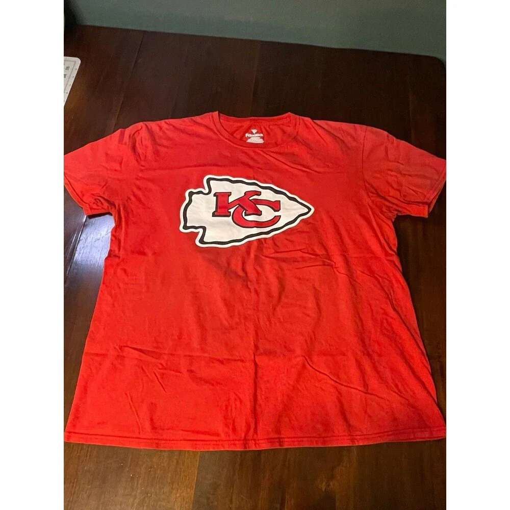 Fanatics Kansas City Chiefs Patrick Mahomes #15 NFL Red Shirt Men's XL